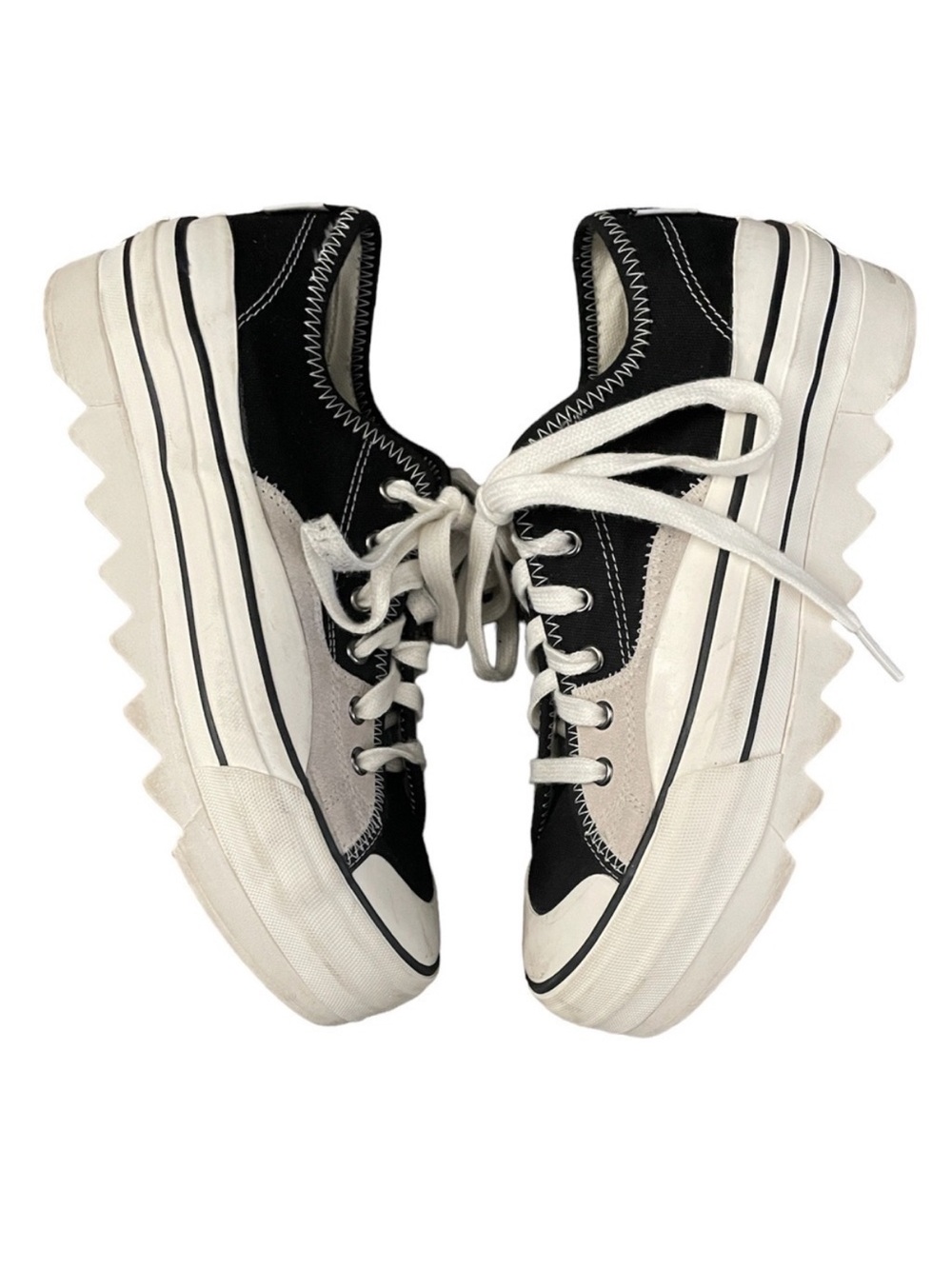 MOA Master of the Art’s Moaconcept Stitch Detail Platform Sneakers Men’s 5.5